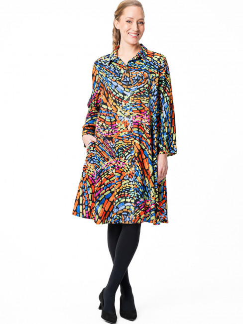 Lång jacka Nikki multi från Aino