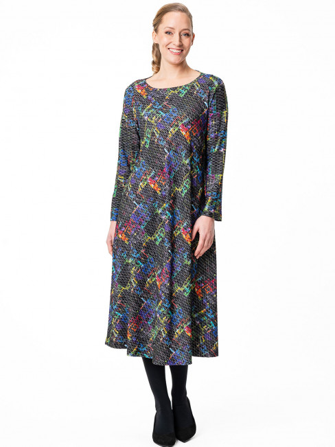 Klänning Ramona svart multi från Aino 2