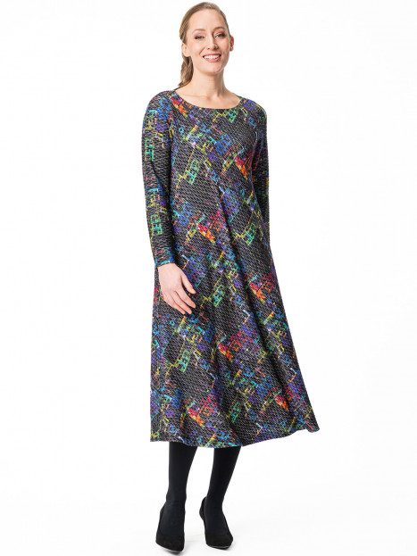 Klänning Ramona svart multi från Aino