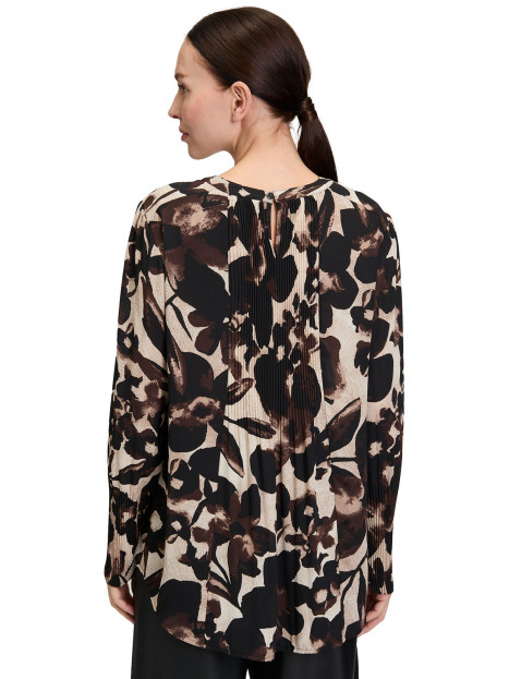 Blus creme/brun blom från Betty Barclay