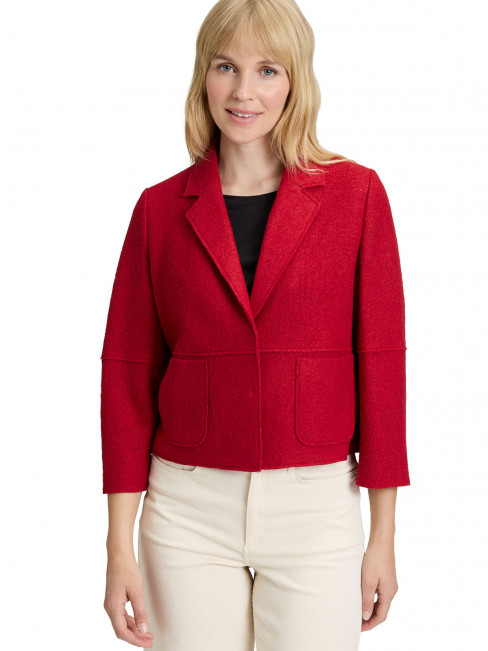 Jacka i strukturtyg röd från Betty Barclay