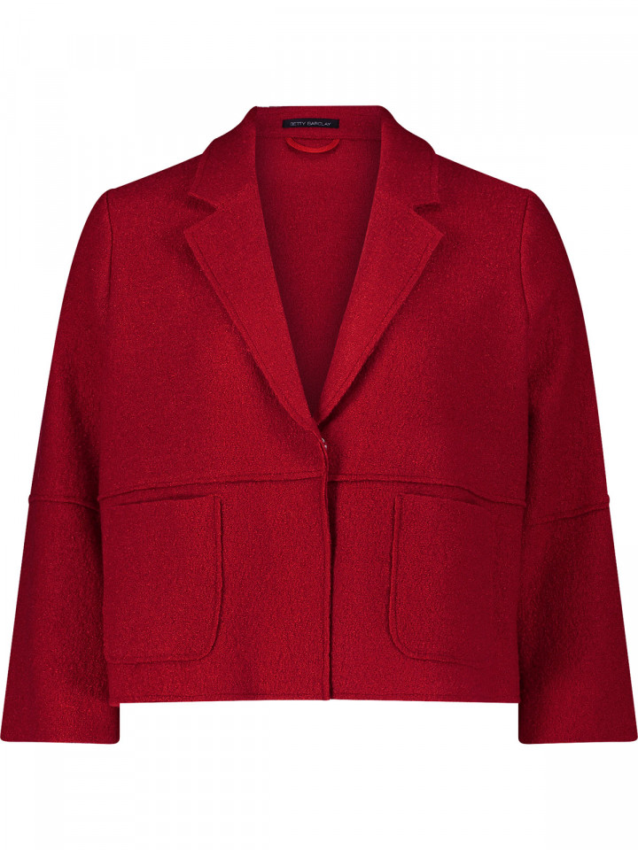 Jacka kokt ull röd från Betty Barclay