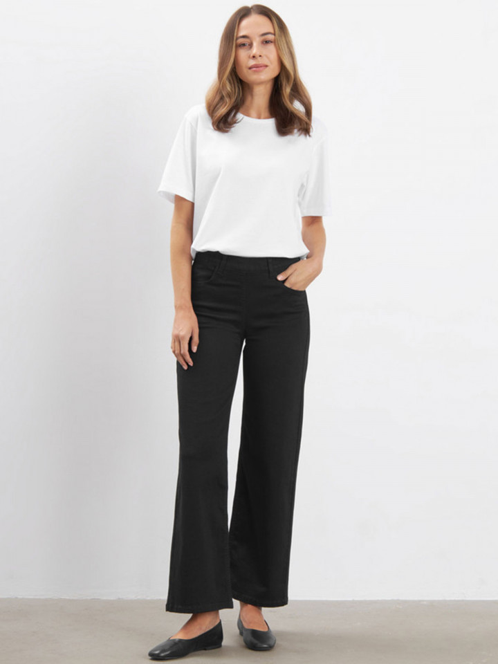 Mirakeljeans Donna Loose SL svart...