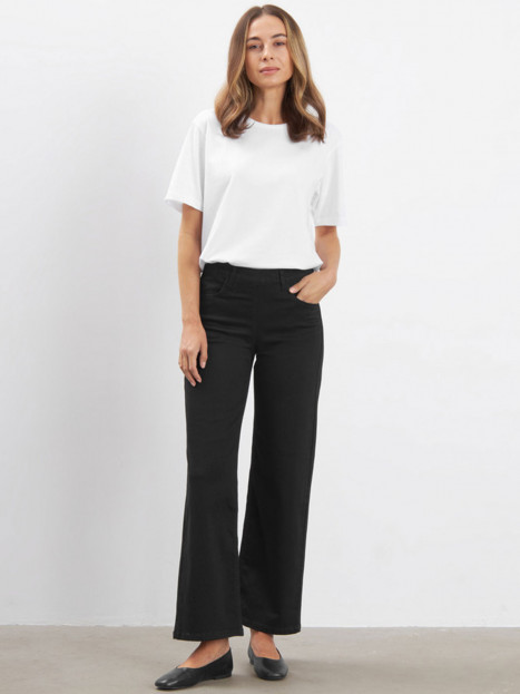 Mirakeljeans Donna Loose SL svart från LauRie