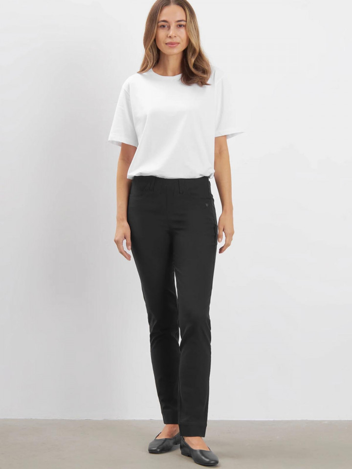 Mirakelbyxa Kelly Viskos Svart från...