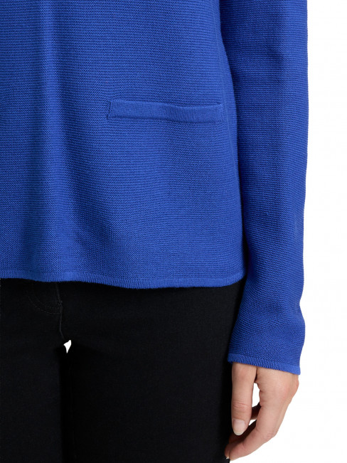 Avigstickad tröja kornblå från Betty Barclay 2