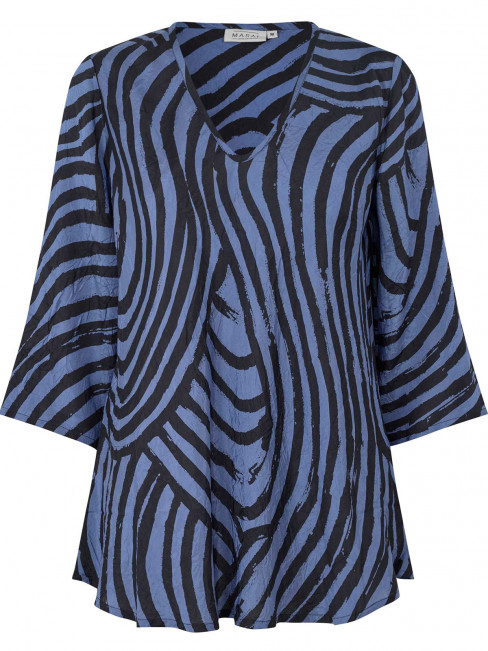 Tunika Katacia blå från Masai