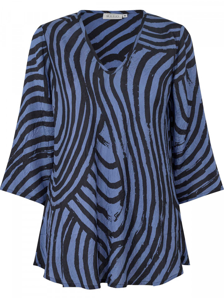 Tunika Katacia blå från Masai