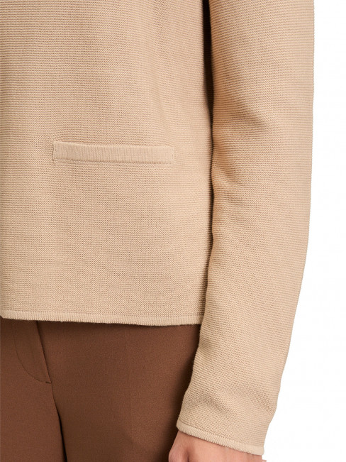 Avigstickad tröja beige från Betty Barclay 2