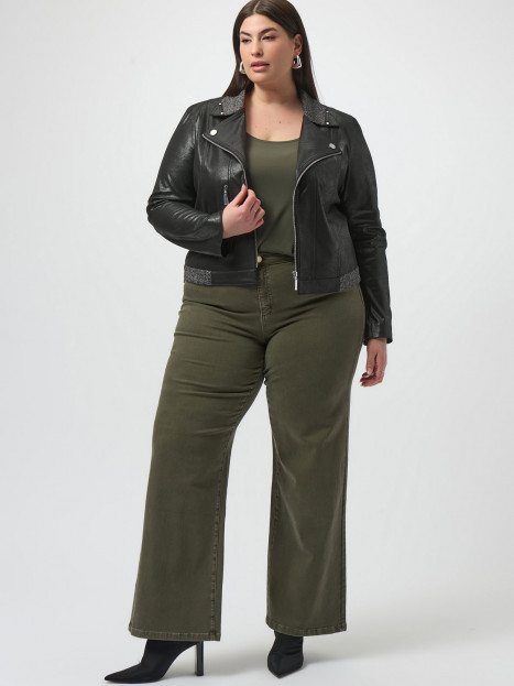 Vida jeans olivgrön från Joseph Ribkoff