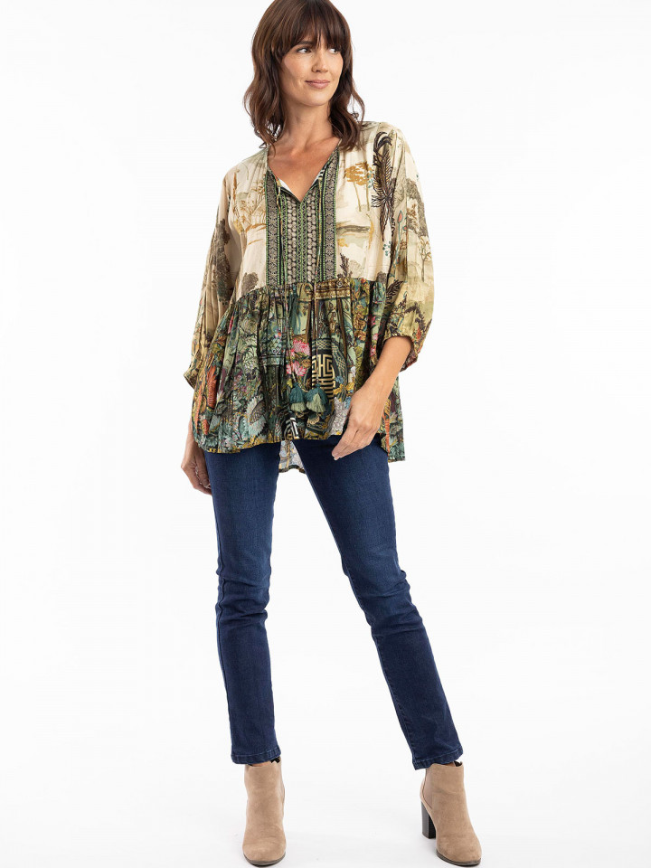 Blus Petropolis grön från Escape