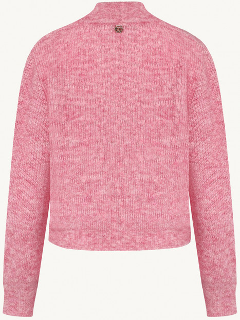 Mohairkofta rosa melerad från Claire