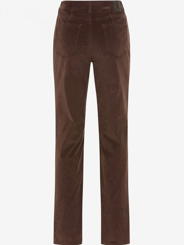 Manchesterbyxa Carola chokladbrun...