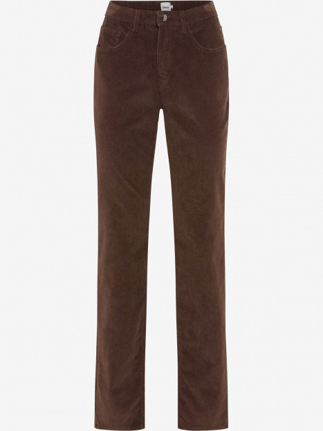 Manchesterbyxa Carola chokladbrun från Brax