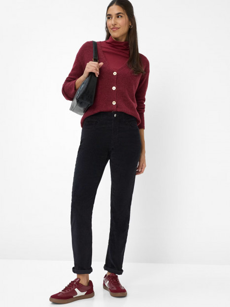 Manchesterbyxa Carola Svart från Brax