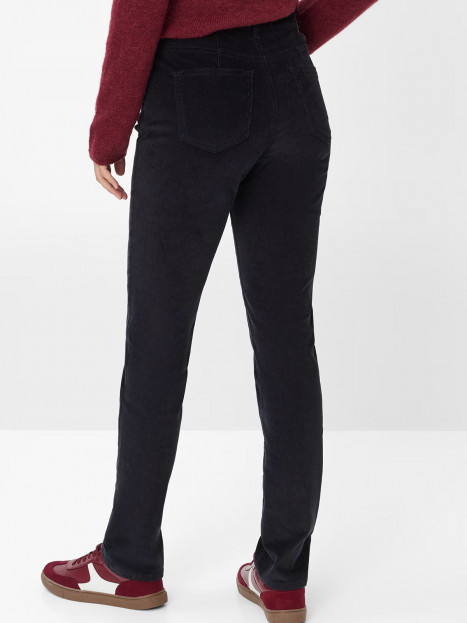 Manchesterbyxa Carola Svart från Brax