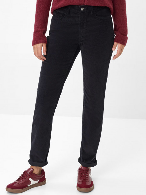 Manchesterbyxa Carola Svart från Brax