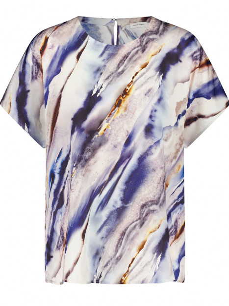 Satinblus blå/nougat från Gerry Weber