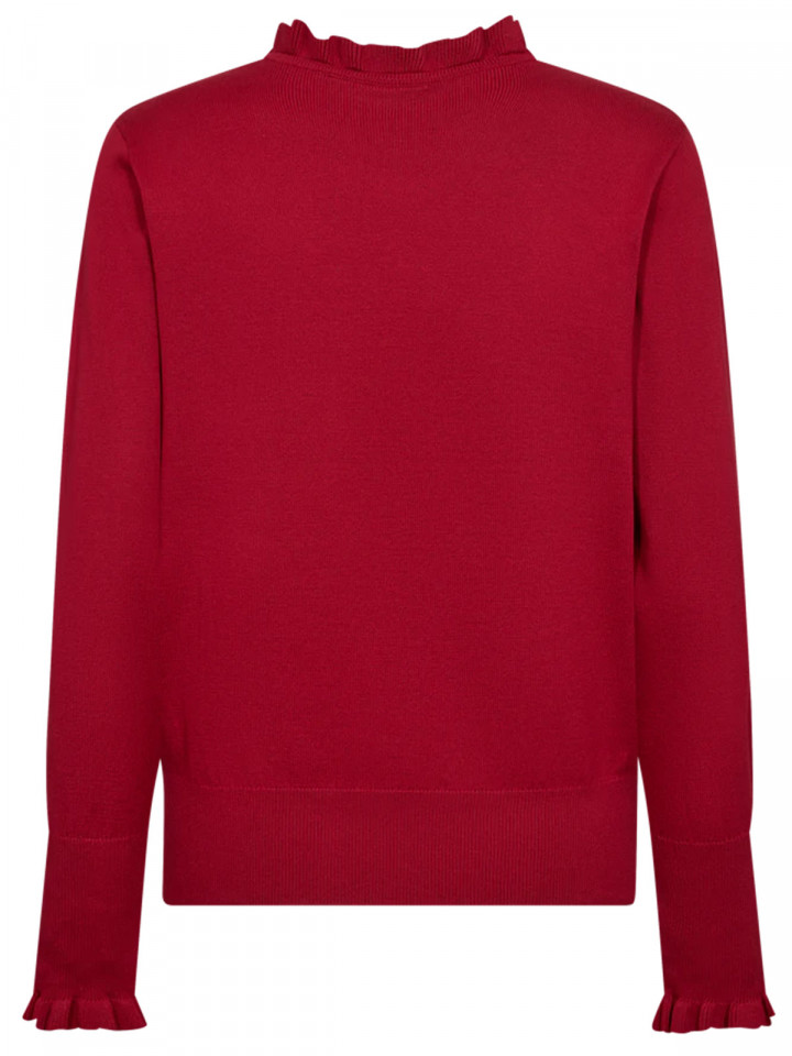 Finstickad tröja chili från FreeQuent