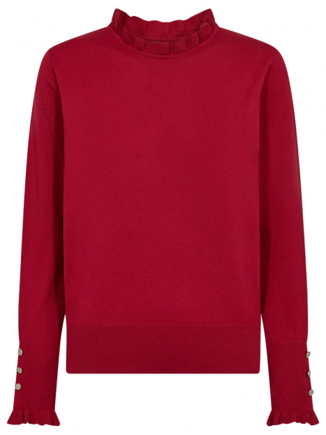 Finstickad tröja chili från FreeQuent