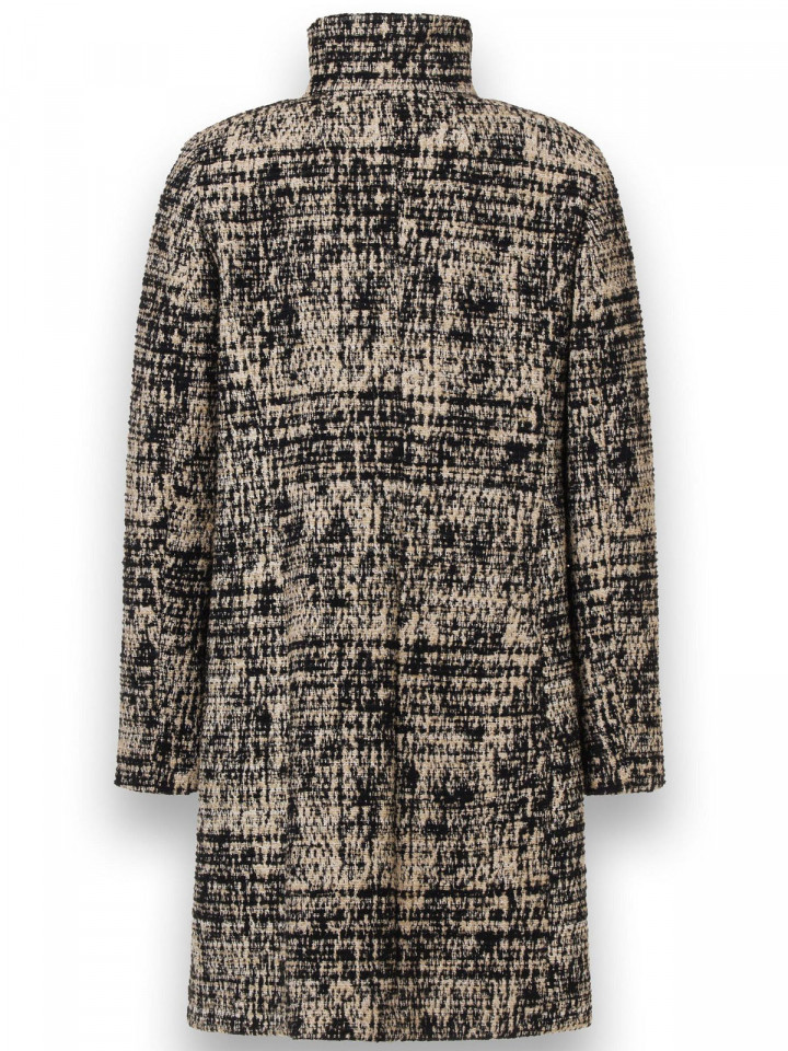 Tweedkappa svart/sand från Milo