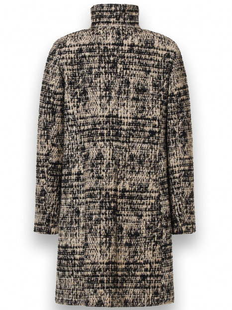 Tweedkappa svart/sand från Milo