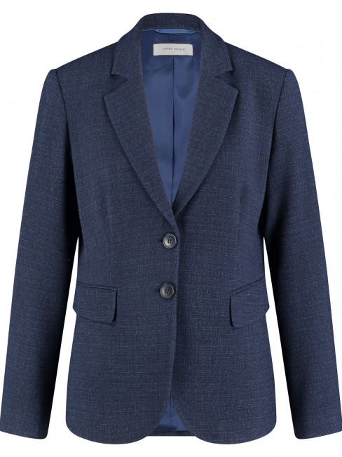 Enkelknäppt kavaj mörk blå från Gerry Weber