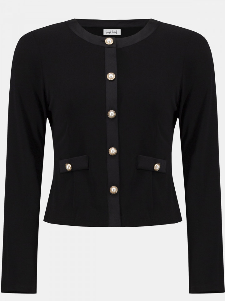 Trikåjacka pärlor svart från Joseph...