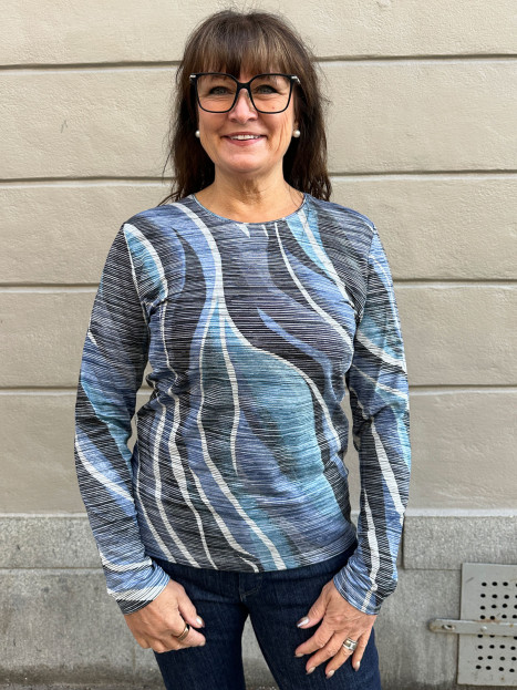 Topp blå mönster från Gabriella K