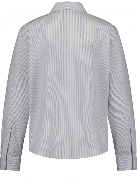 Skjorta smalrandig blå och silverdekor från Gerry Weber