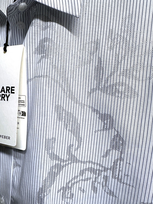 Blus smalrandig blå och silverdekor från Gerry Weber 2