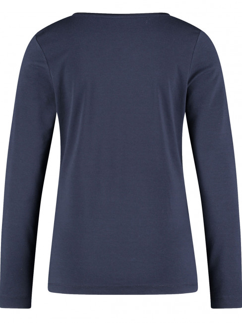 Topp med satinkant marin från Gerry Weber 2