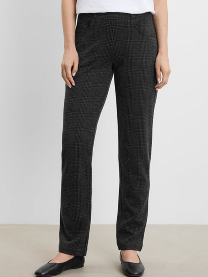 Mirakelbyxa Kelly svart/grå rutig från LauRie