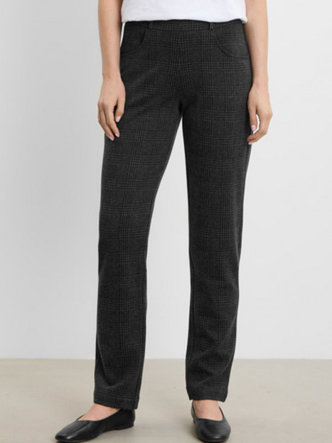 Mirakelbyxa Kelly svart/grå rutig från LauRie