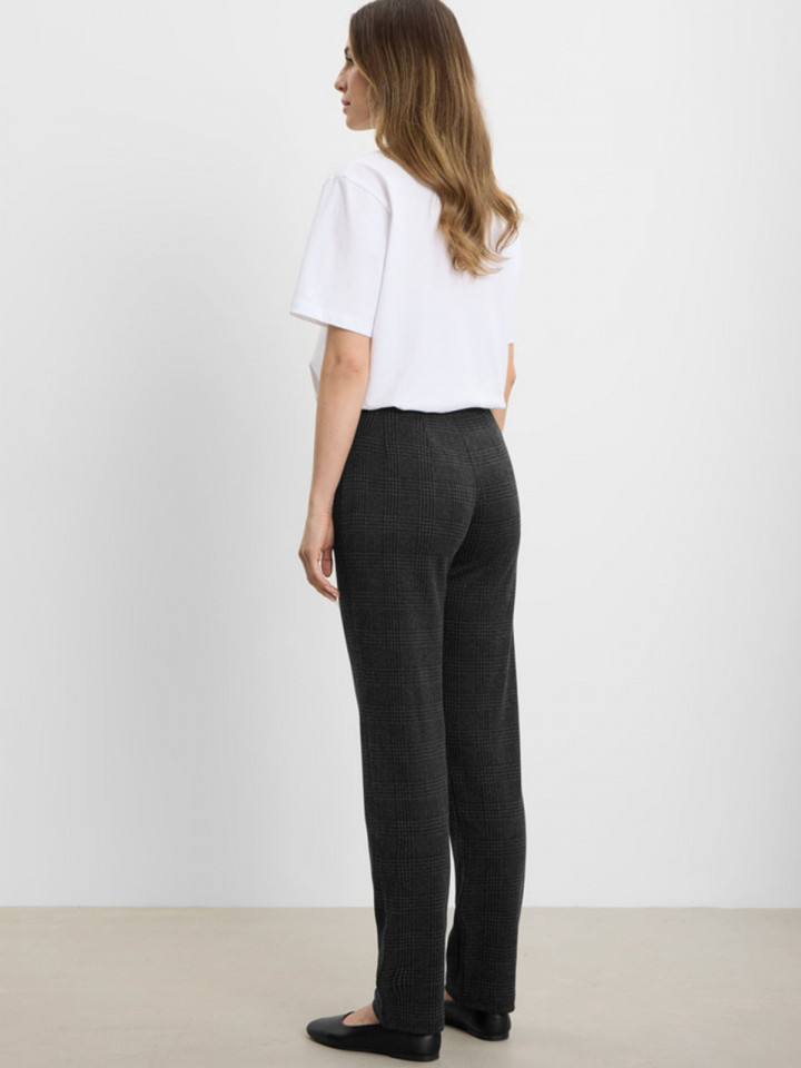 Mirakelbyxa Kelly svart/grå rutig...