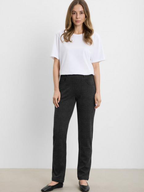 Mirakelbyxa Kelly svart/grå rutig från LauRie