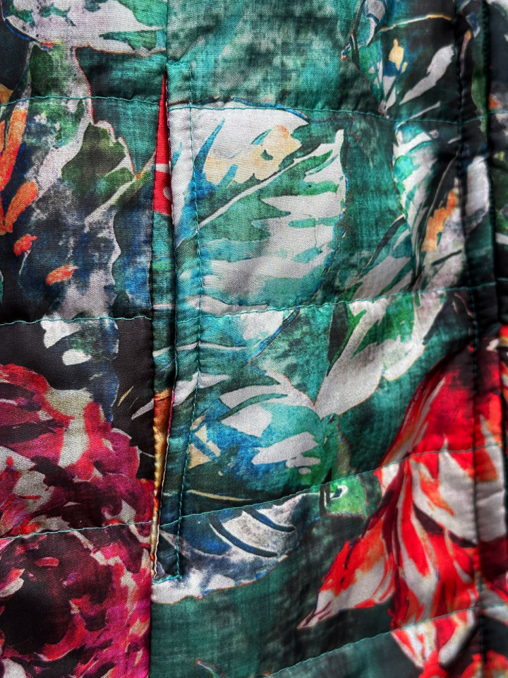 Vändbar täckjacka multi från Orientique