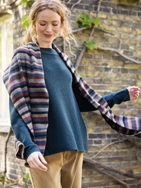 Tröja Mosque Mörk Teal från Mansted