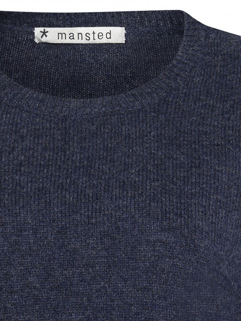 Stickad ullväst mitos grön från Mansted 2