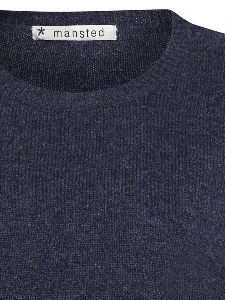 Stickad ullväst mitos Marin från Mansted