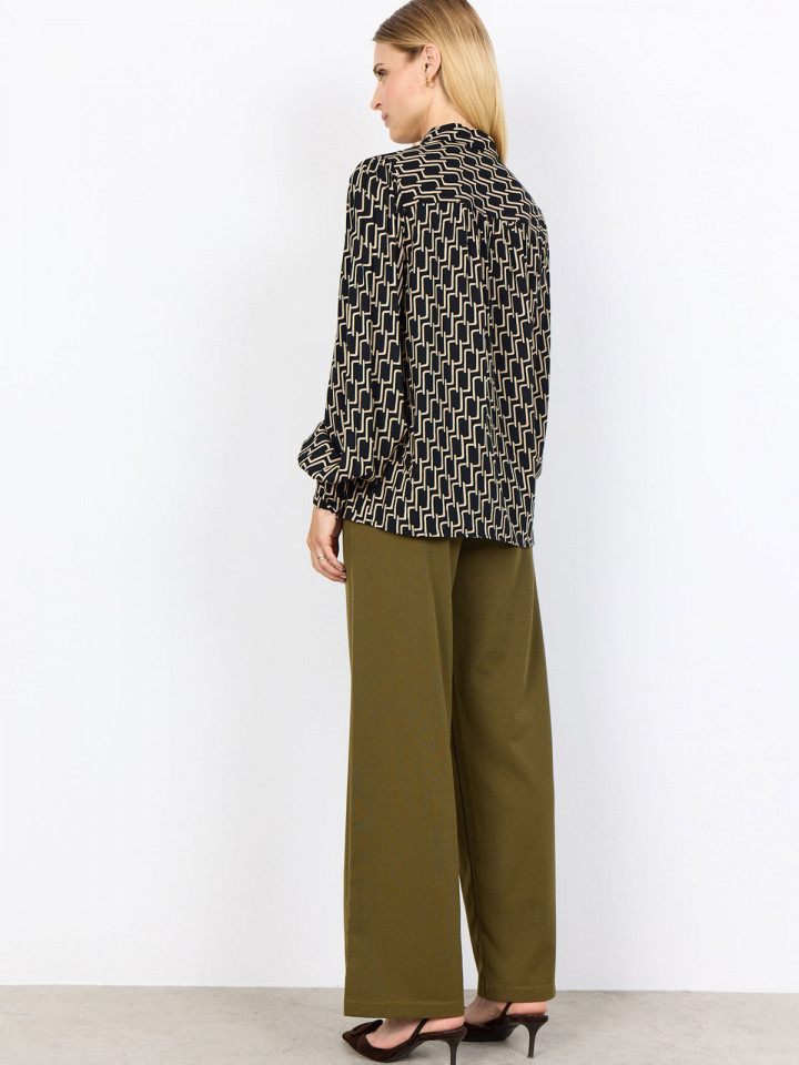 Viskosblus Varla svart från SoyaConcept