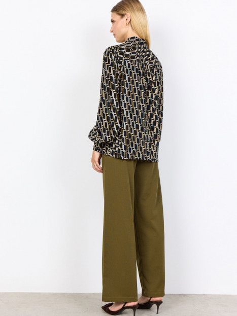 Viskosblus Varla svart från SoyaConcept