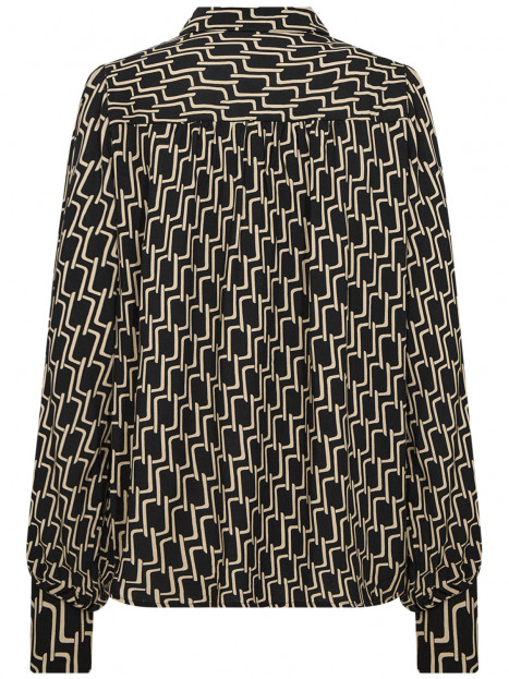 Viskosblus Varla svart från SoyaConcept