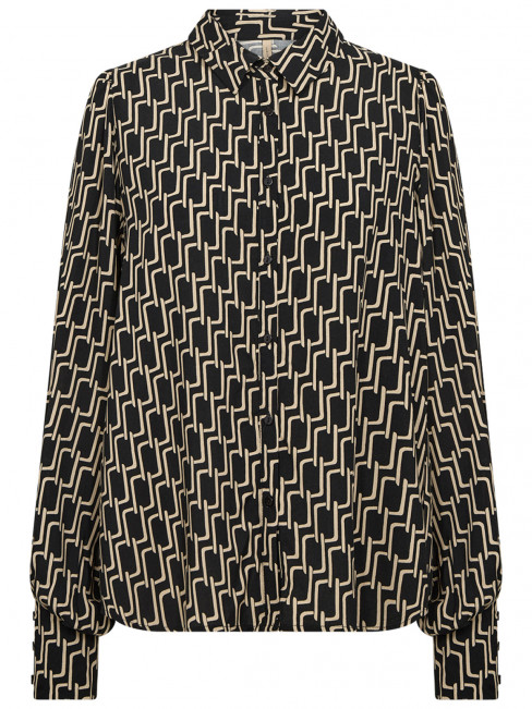 Viskosblus Varla svart från SoyaConcept 2