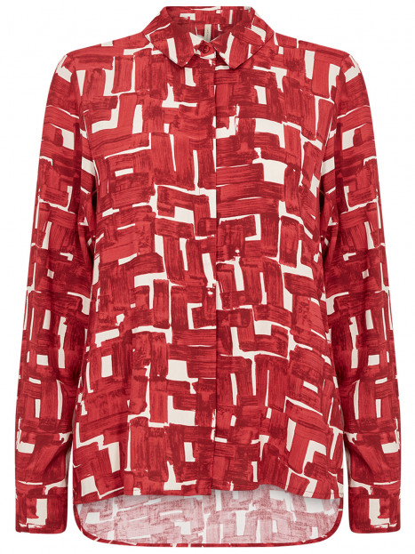 Viskosblus Vebina röd från SoyaConcept