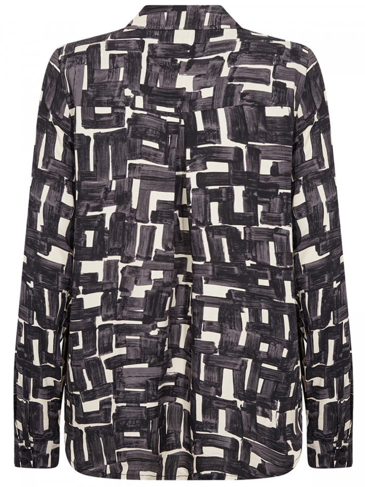 Viskosblus Vebina svart från SoyaConcept