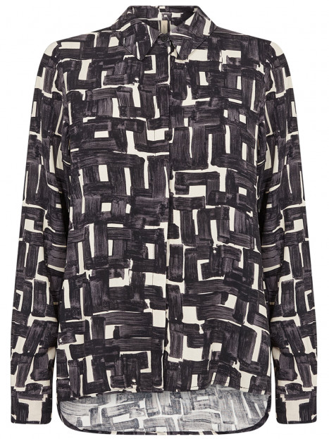 Viskosblus Vebina svart från SoyaConcept