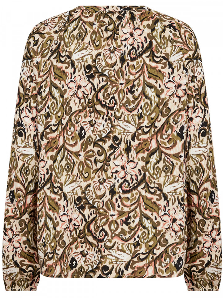 Viskosblus Vava grön från SoyaConcept