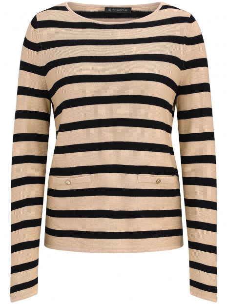 Avigstickad tröja randig från Betty Barclay