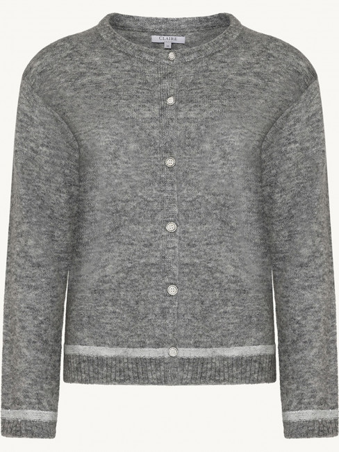 Mohairkofta grå från Claire